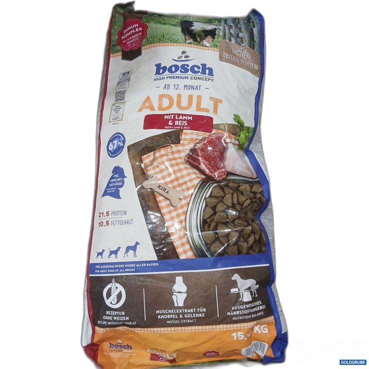 Artikel Nr. 987070: Bosch Adult ab 12 Monaten 15kg mit Lamm und Reis 