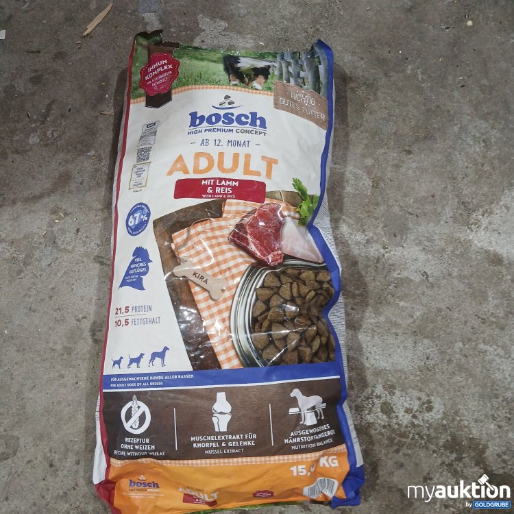 Artikel Nr. 987070: Bosch Adult ab 12 Monaten 15kg mit Lamm und Reis 