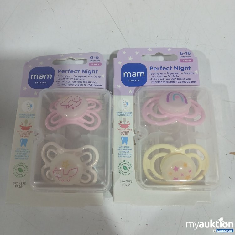 Artikel Nr. 994070: Mam Schnuller 2er Set 0-6m + 6-16m 