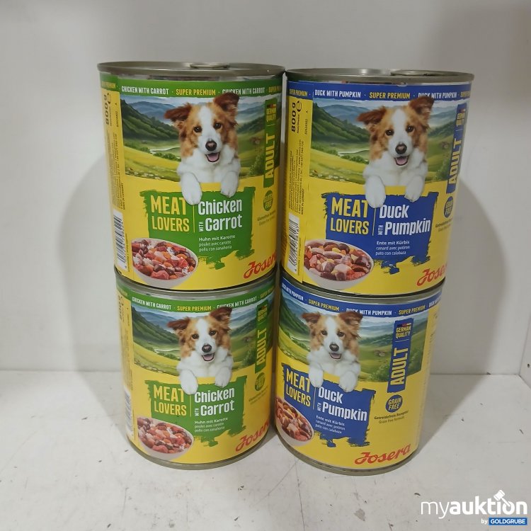Artikel Nr. 997070: Josera Hundefutter diverse Sorten 4x 800g 
