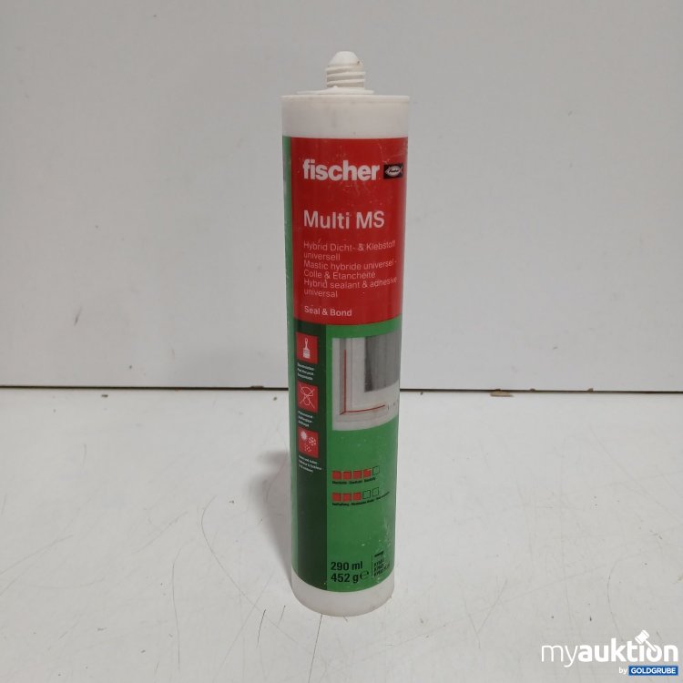 Artikel Nr. 464071 Artikel Nr. 464071: fischer Multi MS Hybrid Dicht- & Klebstoff 290 ml