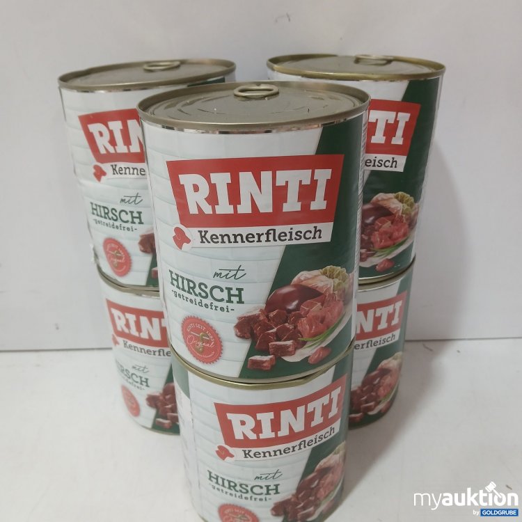 Artikel Nr. 466071: Rinti Kennerfleisch  
Hirsch getreidefrei Hundefutter