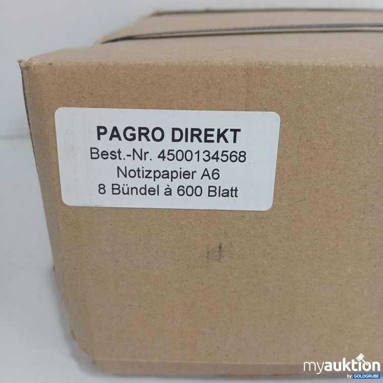 Artikel Nr. 832071 Artikel Nr. 832071: Pagro Notizpapier A6 8x600Stk