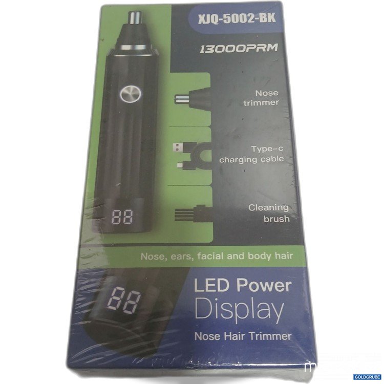 Artikel Nr. 887071: Nose Hair Trimmer LED Power Display XJQ-5002-BK