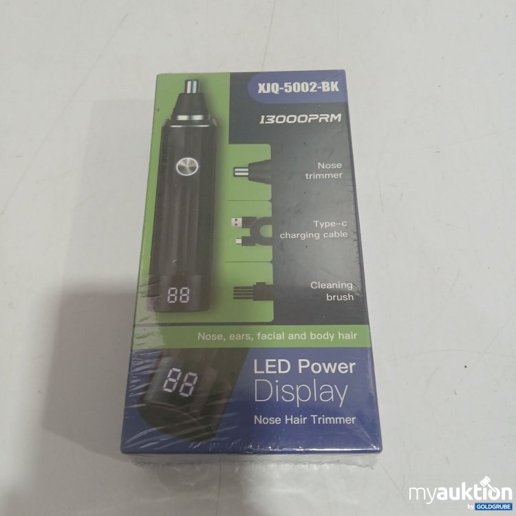 Artikel Nr. 887071: Nose Hair Trimmer LED Power Display XJQ-5002-BK
