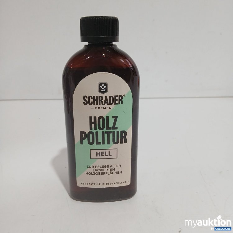 Artikel Nr. 894071: Schrader Holz Politur hell 250ml 