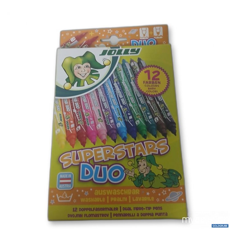Artikel Nr. 917071: Jolly Superstars Duo Filzstifte 12er