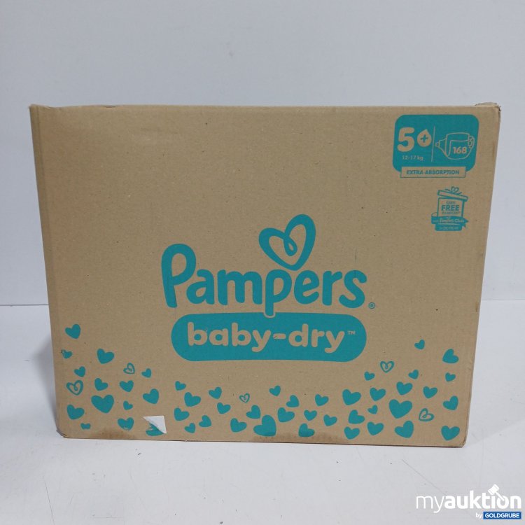 Artikel Nr. 962071: Pampers Baby dry 5+ 12-17kg 168Stk 