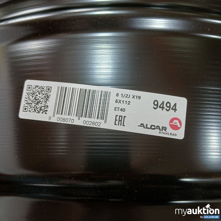 Artikel Nr. 967071: Alcar 8 1/2J X19 5x112  ET 40