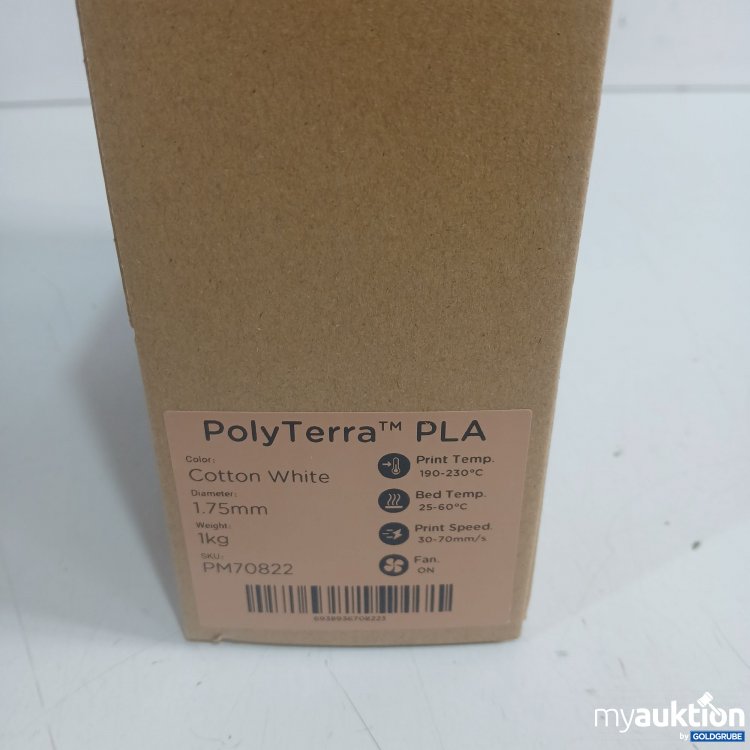Artikel Nr. 970071: PolyTerra PLA Cotton white 1.75mm 1kg 
