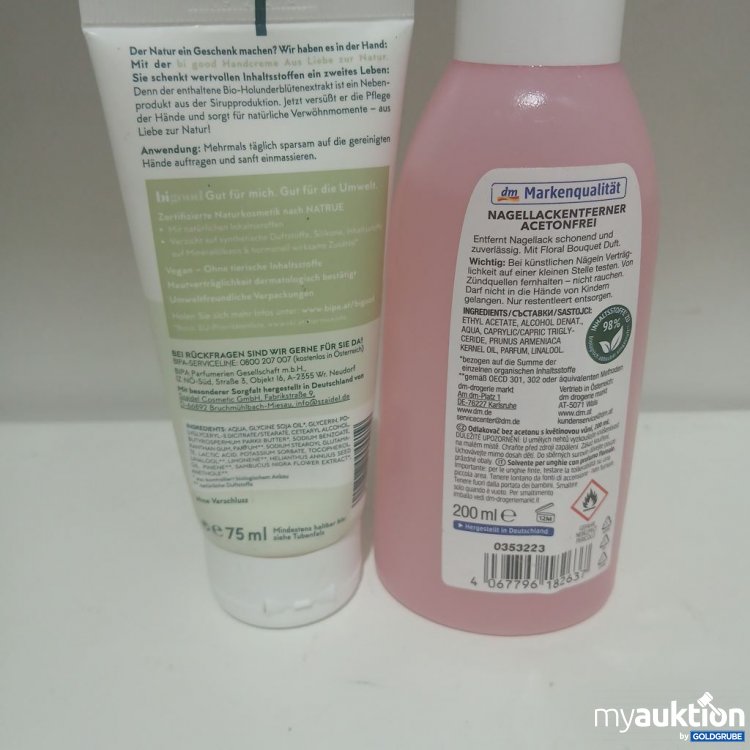 Artikel Nr. 982071 Artikel Nr. 982071: bigood Handcreme
ebelin Nagellack Entferner
