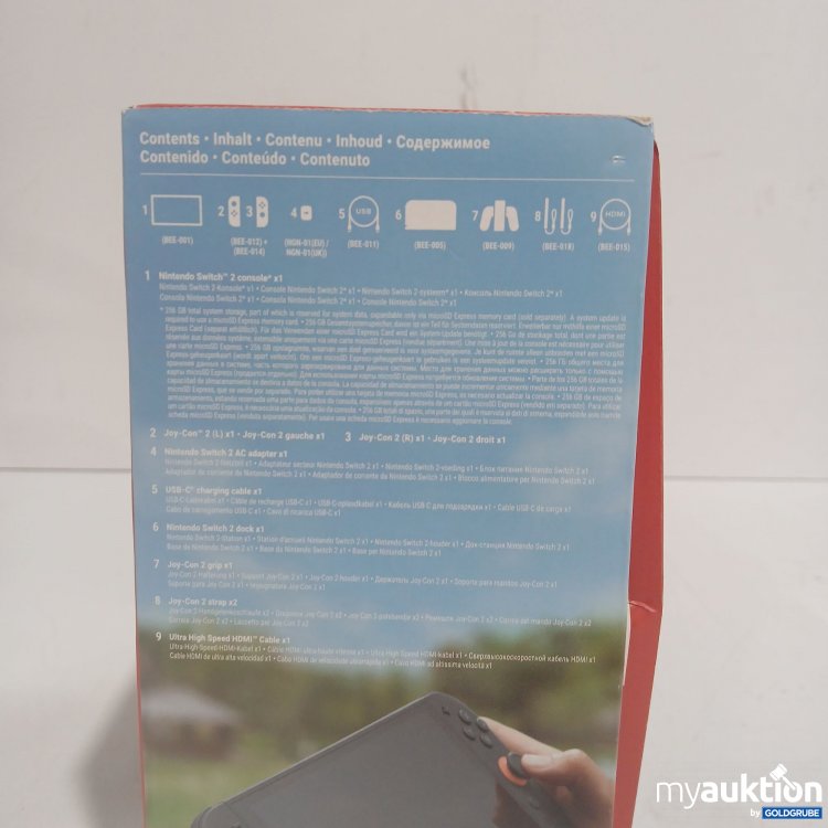 Artikel Nr. 985071 Artikel Nr. 985071: Nintendo Switch 2