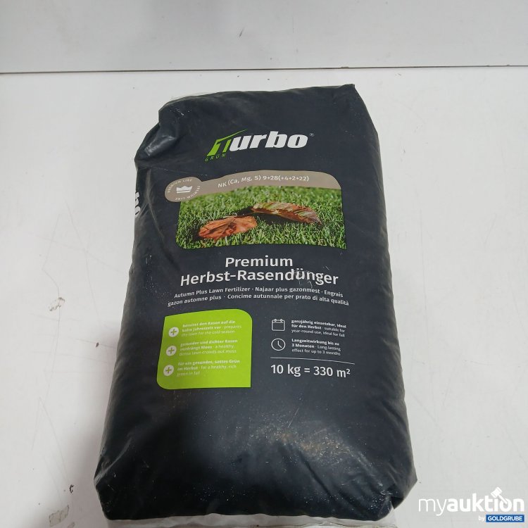 Artikel Nr. 479072: Turbogrün premium Herbst Rasendünger 10kg