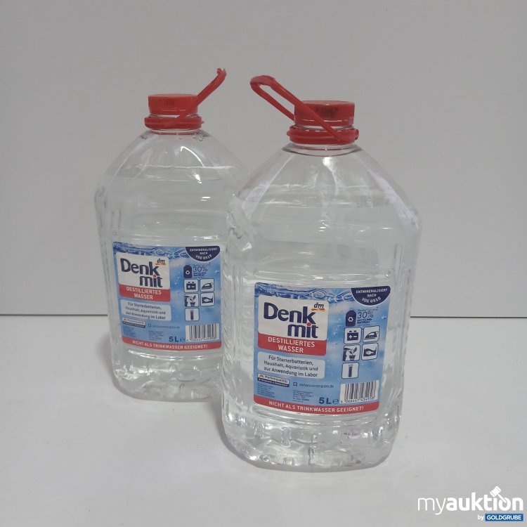 Artikel Nr. 851072: Denkmit Destilliertes Wasser 2x5l