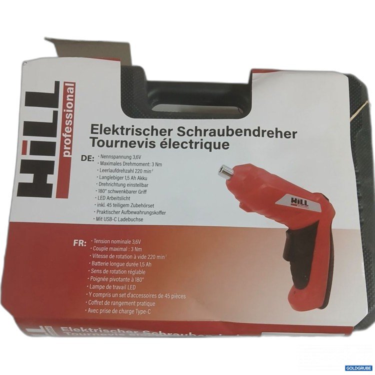 Artikel Nr. 922072: HILL Elektrischer Schraubendreher 3.6 V