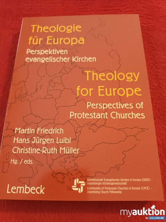 Artikel Nr. 928072 Artikel Nr. 928072: Theologie für Europa