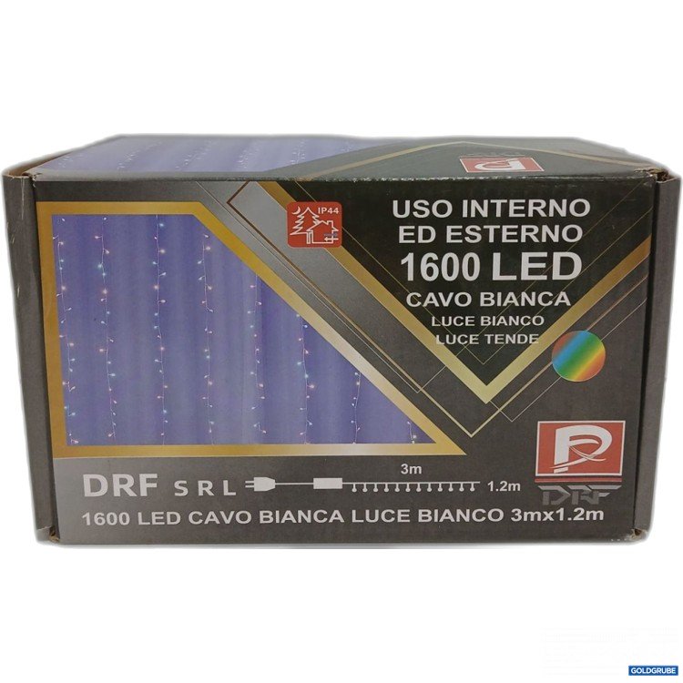 Artikel Nr. 960072: DRF Lichterkette 3mx1,2m 1600LED Bunt Art.Nr: 1600