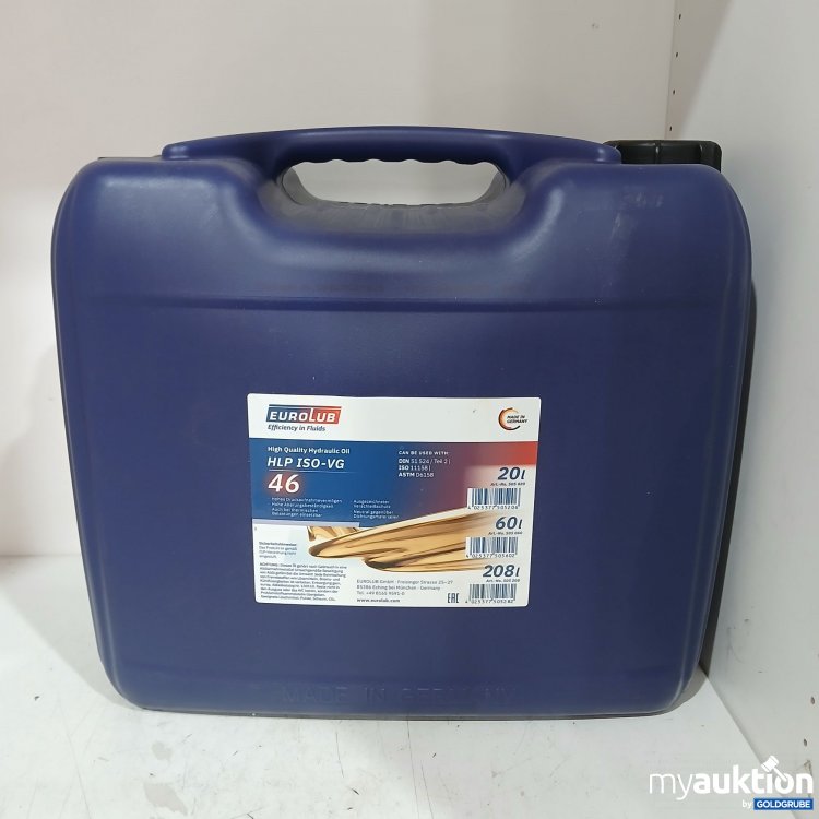 Artikel Nr. 990072: Eurolub HLP ISO VG 46 20l