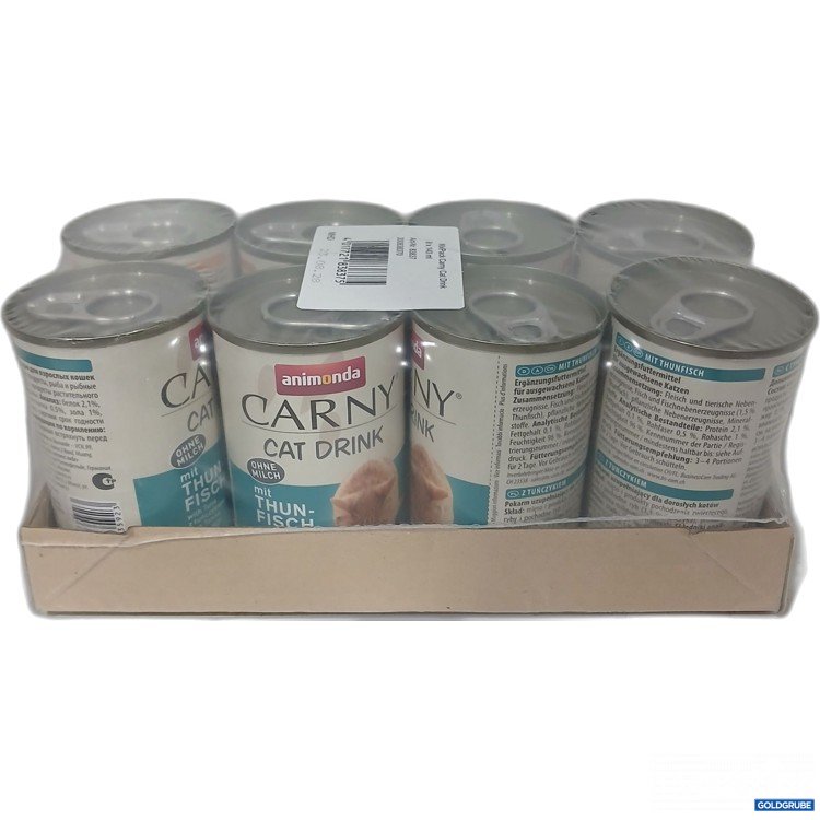 Artikel Nr. 997072 Artikel Nr. 997072: Animonda Carny Cat Drink mit Thunfish 8x140ml