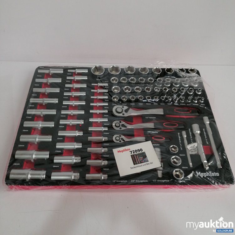 Artikel Nr. 439073 Artikel Nr. 439073: Mephisto 72090 Steckschlüssel und Bits Set