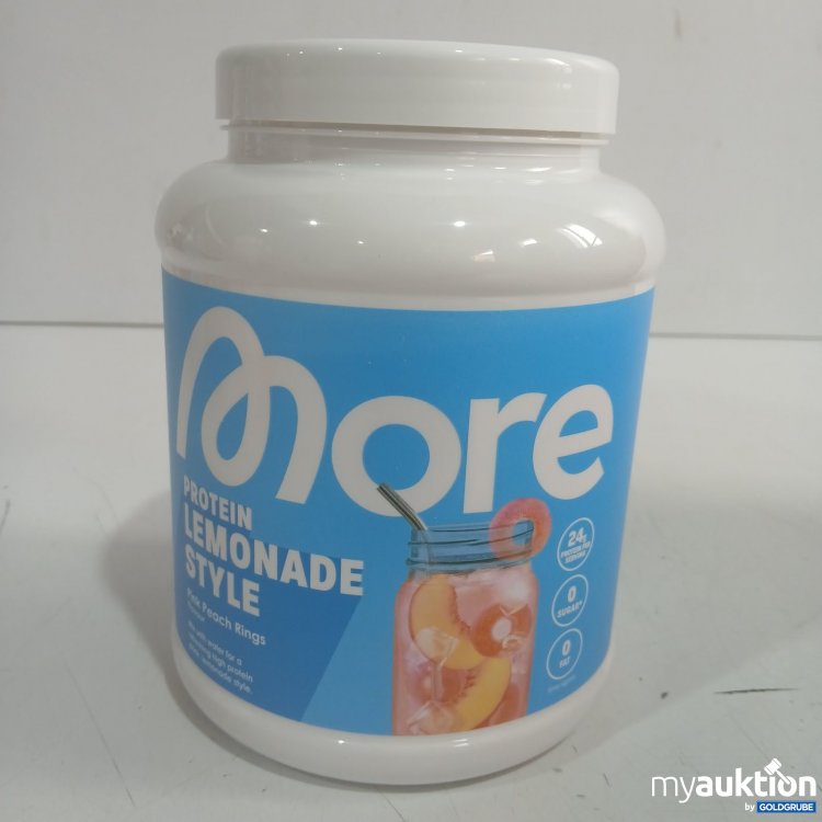 Artikel Nr. 469073: More Protein Lemonade Style Pink Peach Rings 600g