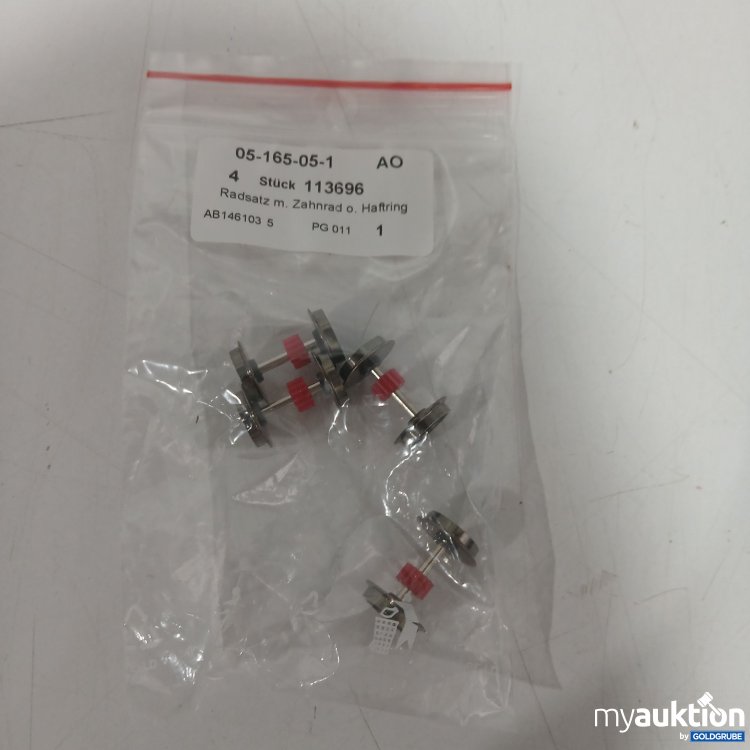 Artikel Nr. 523073: 4stk Radsatz m. Zahnrad o. Haftung 05-165-05-1 