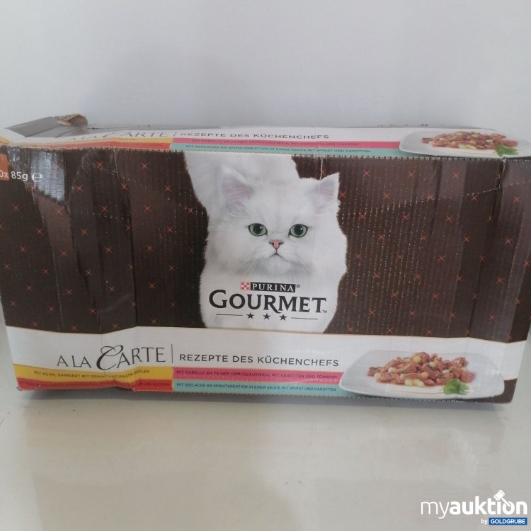 Artikel Nr. 762073 Artikel Nr. 762073: Gourmet Katzenfutter 60x85g