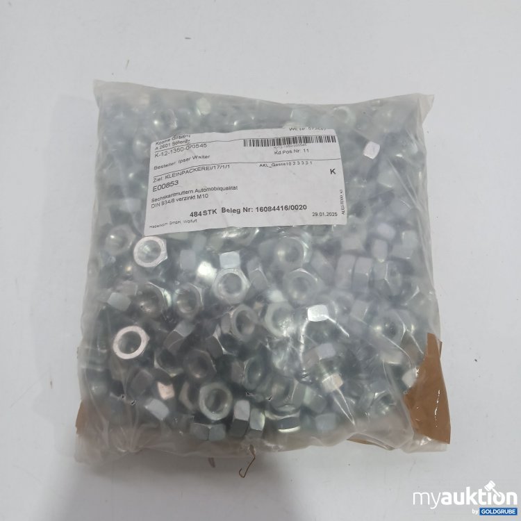 Artikel Nr. 874073: Sechskantmuttern M10 