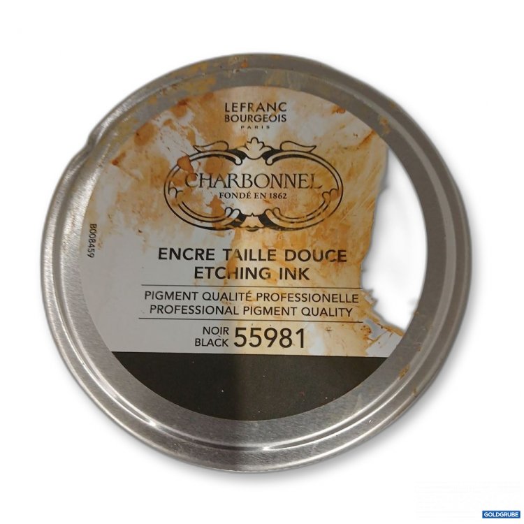 Artikel Nr. 918073: Charbonnel Encre Taille Douce Etching Ink Noir 200 ml