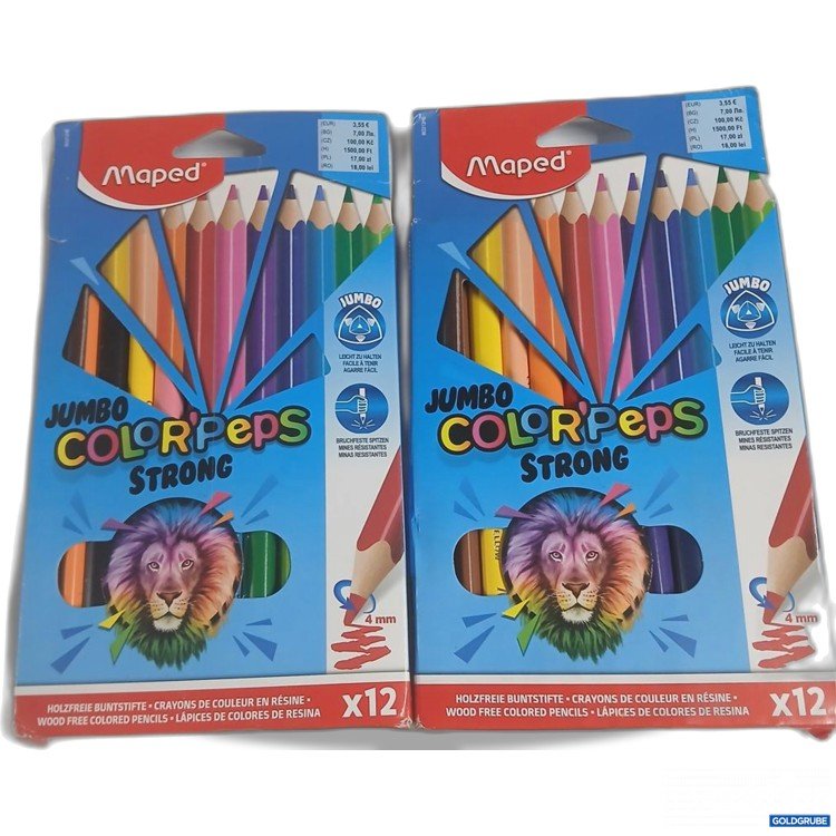 Artikel Nr. 922073: Maped Jumbo Color'Peps Strong Buntstifte 2 x12