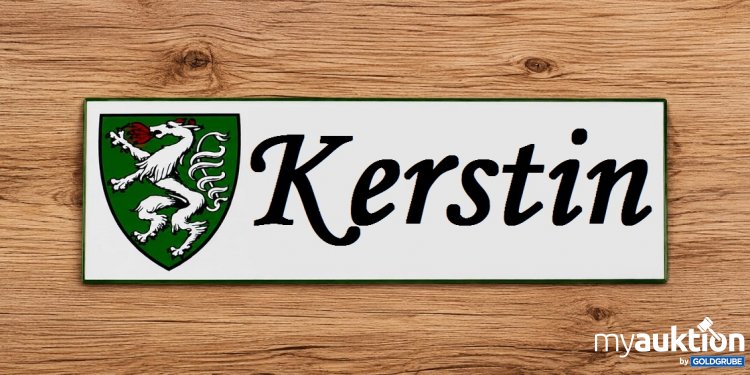 Artikel Nr. 937073: Blechschild 