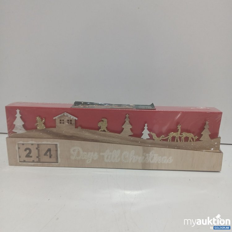 Artikel Nr. 940073 Artikel Nr. 940073: LED-Adventkalender aus Holz