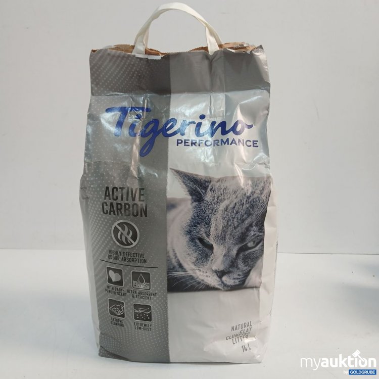 Artikel Nr. 954073 Artikel Nr. 954073: Tigerino Performance Katzenstreu Active Carbon 14 l