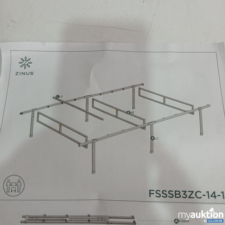 Artikel Nr. 967073: Zinus FSSSB3ZC-14-1