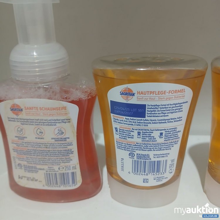 Artikel Nr. 982073: SAGROTAN Schaumseife
2x Sagrotan Hygiene Seife NF
