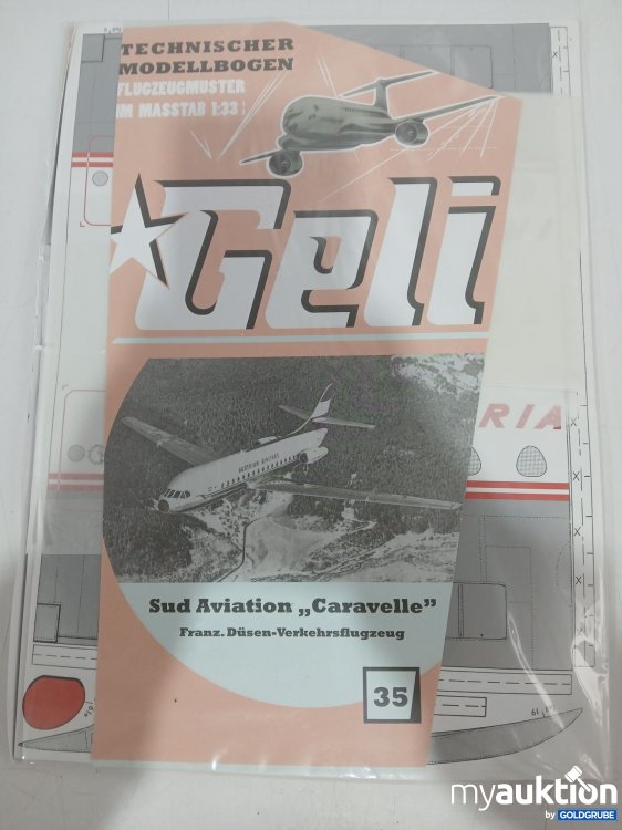 Artikel Nr. 995073: GELI Technischer Modellbögen 