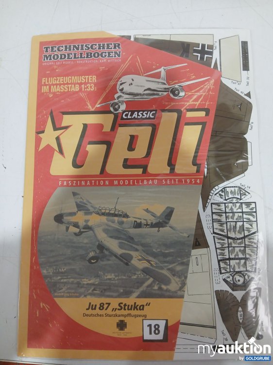 Artikel Nr. 995073: GELI Technischer Modellbögen 