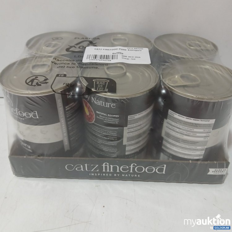 Artikel Nr. 466074: Catz Finefood Katzenfutter 
6x400 g