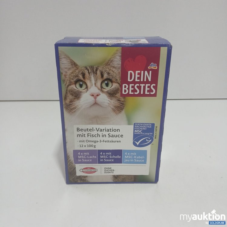 Artikel Nr. 852074 Artikel Nr. 852074: Dein Bestes Katzenfutter 12x100g
