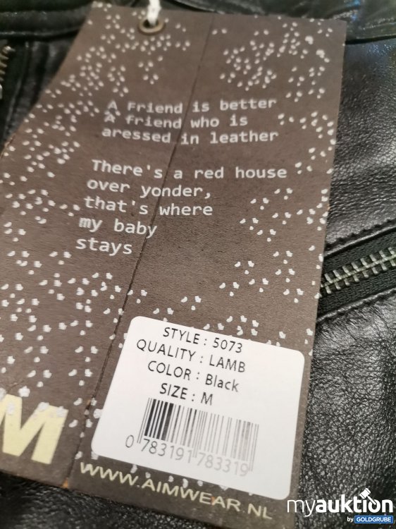 Artikel Nr. 881074: Aim Lederjacke 