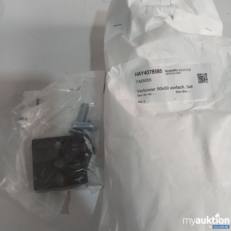 Artikel Nr. 888074 Artikel Nr. 888074: Verbinder 50x50 einfach