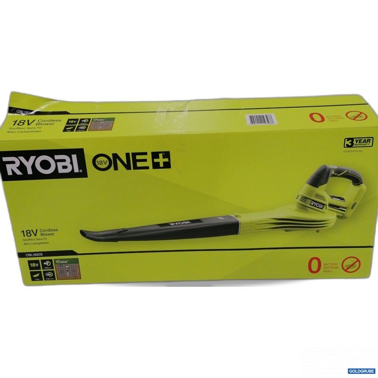 Artikel Nr. 916074 Artikel Nr. 916074: Ryobi One+ Cordless Blower OBL1820S