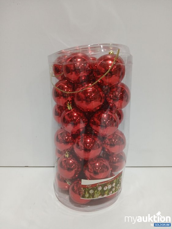 Artikel Nr. 960074: FGF Christbaumkugeln Rot 6cm 30Stk