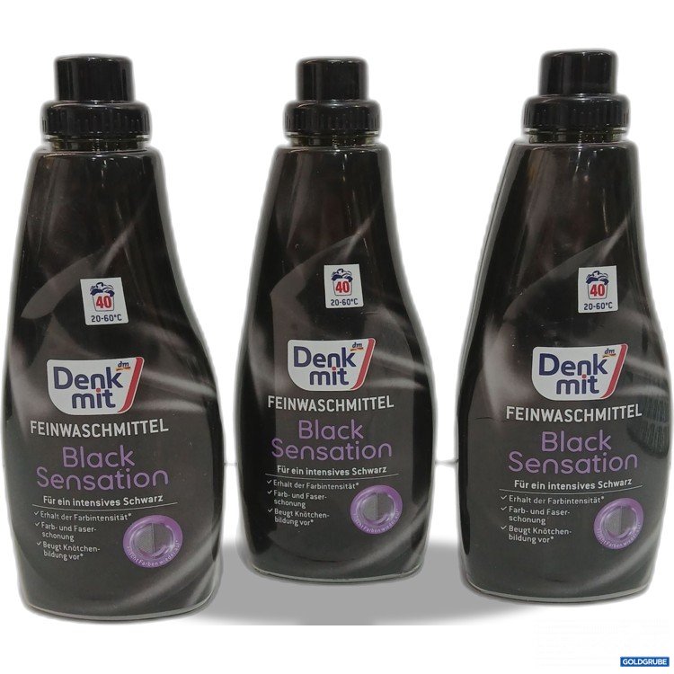 Artikel Nr. 963074: Denk mit Feinwaschmittel Black Sensation 3x1l 