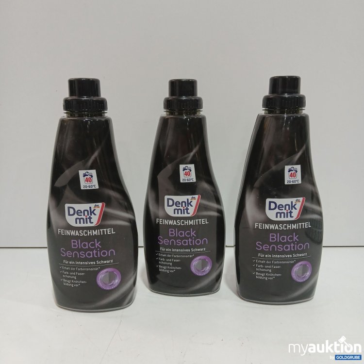 Artikel Nr. 963074: Denk mit Feinwaschmittel Black Sensation 3x1l 