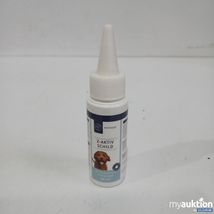 Artikel Nr. 968074 Artikel Nr. 968074: PETFOKUS Z-AKTIV SCHILD Pflegemittel für Hunde 50 ml