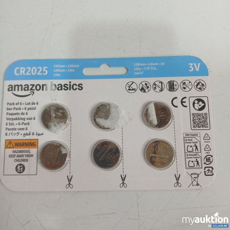 Artikel Nr. 981074 Artikel Nr. 981074: Amazon Basics CR2025 8Pack
