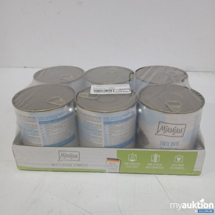 Artikel Nr. 467075: Mjamjam 6 x 800 g Katze Ente & Geflügel