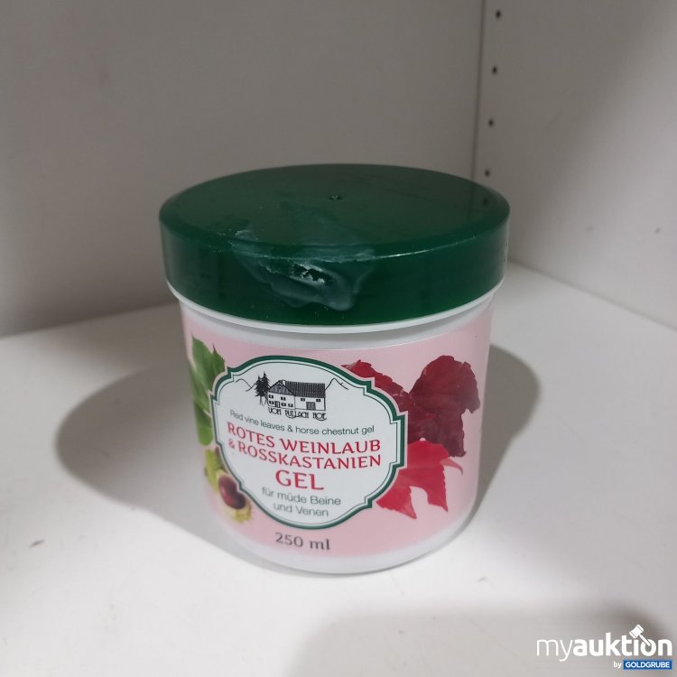 Artikel Nr. 470075: Rotes Weinlaub & Rosskastanien Gel 250 ml