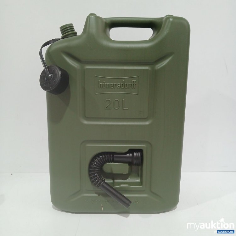 Artikel Nr. 523075: Hunersdorff Kunststoff Kanister 20L 
